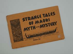 Stunning and rare early New Zealand tourist souvenir... Strange Tales of Maori M&hellip;