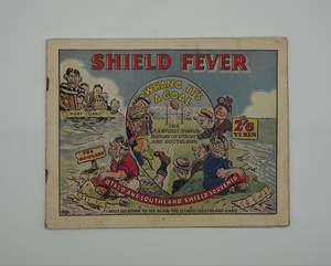 Amazing rugby memorabilia... Shield Fever, Otago and Southland Shield Souvenir 1950