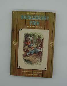 Books Magazines: The Adventures of Huckleberry Finn, a very tidy 1954 edition