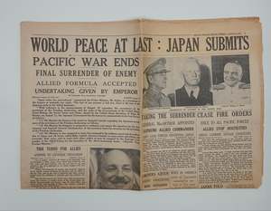An important record of World War II..     The NZ Herald, Thursday August 16 1946&hellip;