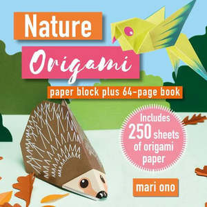 This is a really cool gift idea..... Nature Origami