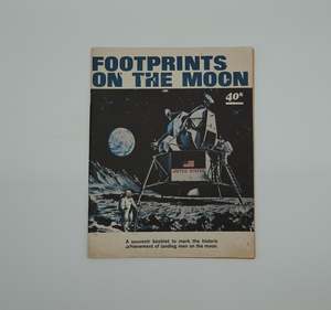 original moon landing ephemera! NZ Herald Supplement from 1969