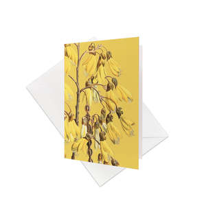 Vintage Kowhai - Mini Gift Card & Envelope