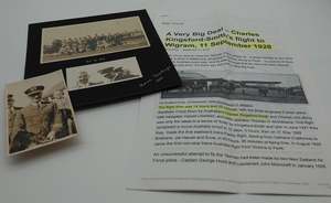 Rare Kingsford-Smith memorabilia from his historic crossing to NZ