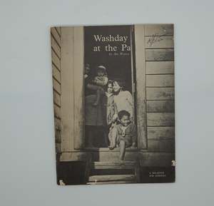Rare copy of Washday at the Pa by Ans Westra, first edition with ephemera!
