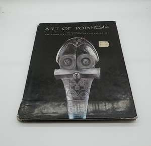 Signed and inscribed first edition hard cover copy of Art of Polynesia