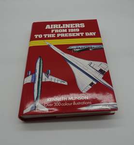 Books Magazines: Airliners from 1919 to the present day