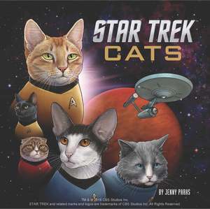 Books Magazines: Star Trek Cats the book, by Jenny Parks