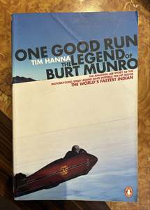 Books Magazines: One Good Run - The Legend of Burt Munro