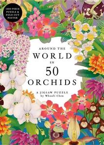 Toys Pastimes: Around The World In 50 Orchids, 1000 piece jig saw puzzle