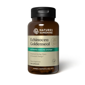 Products: Natures Sunshine Echinacea/Golden Seal 100 caps