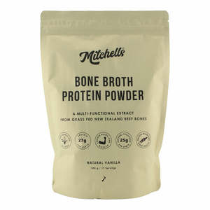 Nuzest Clean Lean Protein: Mitchells Bone Broth Protein Vanilla 500g powder