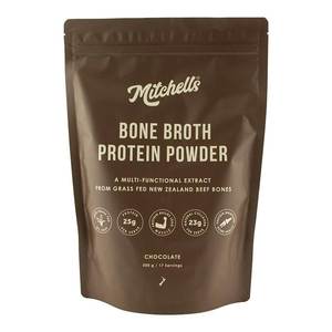 Nuzest Clean Lean Protein: Mitchells Bone Broth Protein Chocolate 500g powder