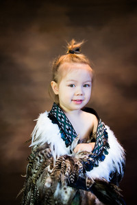 Products: Maori Korowai Cloak Studio Session Angela Scott Photography
