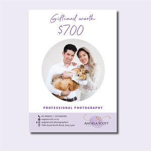 Products: Photo Giftcard Angela Scott Photographer