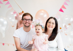Products: Cake Smash with Family Session Angela Scott Photos