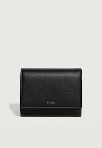 Card Files & Wallets: Grace Wallet - Black Deer Nappa