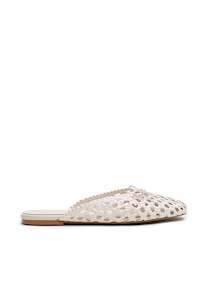 Flats: Margot Mule - Cream