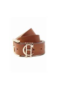Belts: HC Classic Logo Belt - Tan