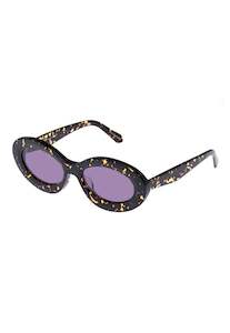 Karen Walker Eyewear: Rapture Sunglasses - Crazy Tort