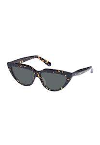 Karen Walker Eyewear: Lash Splash Sunglasses - Cracked Tort