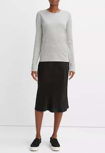 Essential Long Sleeve Crew - Grey