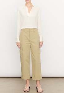 Vince: Utility Crop Pant - Sepia