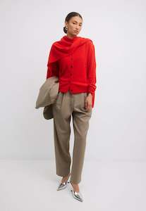 Gregory: Farrah Scarf - Lipstick Red