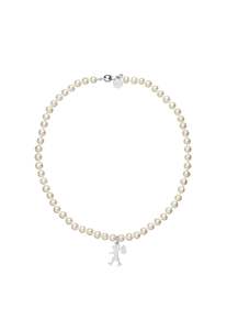 Girl With All The Pearls Necklace