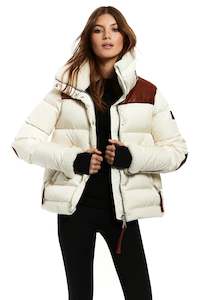 Sam New York: Sari Jacket - Cream/Saddle White