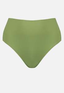 Videris: Whitney High Waist Bikini - Olive