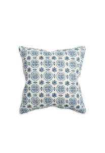 Amreli Azure Linen Cushion 55x55cm