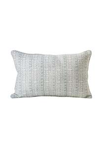 Corfu Celadon Linen Cushion 35x55