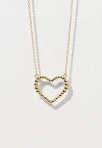 Necklaces: Fizzy Heart Necklace Medium