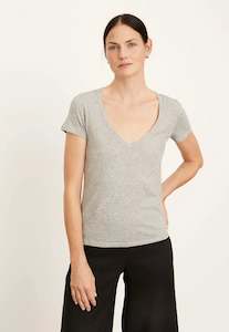 Back In Stock 1: Essential V-Neck - Grey