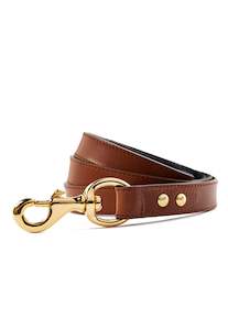 Pet Accessories: Classic Dog Lead - Chestnut
