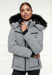 Hc Insulated Coats: Ski Jacket - Houndstooth