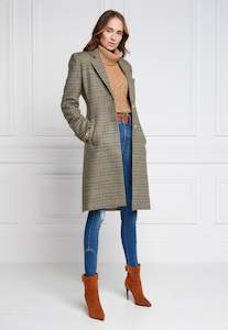 Holland Cooper Coats: Regency Coat - Bredon Tweed