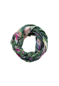 Good Co: Orchid Jungle Oversized Wool Scarf