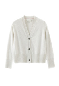 Aleger Cashmere: N.09 Cashmere Cardigan - Terry