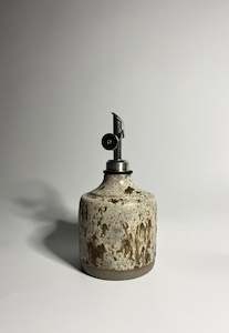 Saturday Ceramics: Oil Bottle 300ml - Rusted Cream