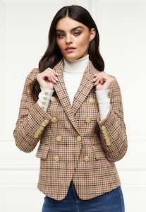 Blazers Coats: Knightsbridge Blazer - Sudeley Pink Tweed