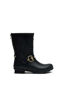 Sherpa Lined Chelsea Wellington - Matte Black
