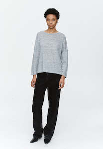 Sale Under 200: Yelena Tee - Sterling Melange