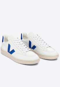V-12 Leather - Extra White/Paros