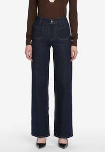 Le Slim Palazzo Modernist Pocket - Rinse