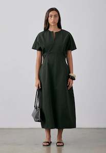 Gregory: Mako Dress - Dark Khaki