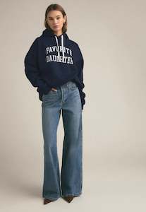 The Collegiate Hoodie - Navy