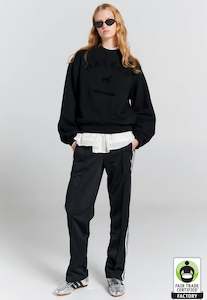 Sweaters Hoodies: Walker Crewneck Sweatshirt - Black