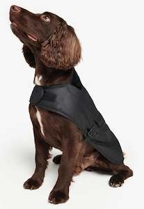 Pet Accessories: Wax Dog Coat - Black